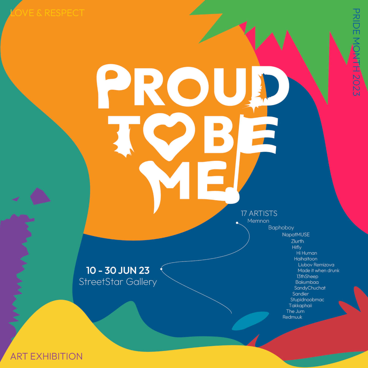 Pride Month : Proud to be (ME) Exhibition | Sammakorn